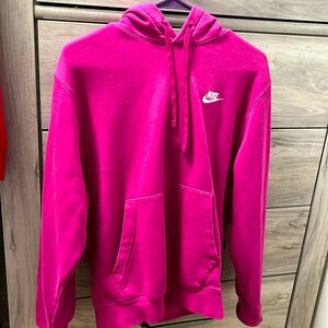Pink men’s/woman’s nike hoodie